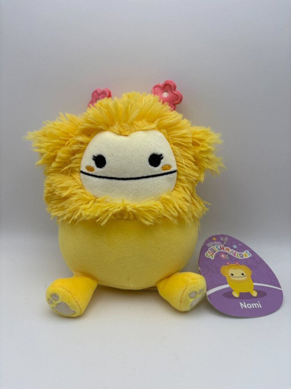 Squishmallows 5” Bigfoot Nomi Big Foot Yellow Spring Easter 2026 (SKU: 848TO)